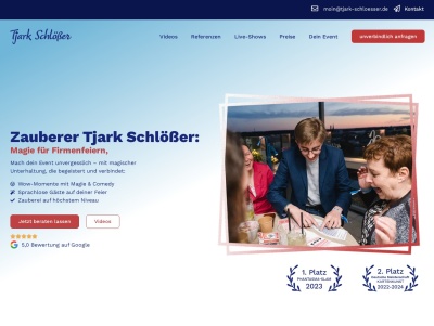 Tjark Schlöer | Dein Zauberer für einzigartige Events Thumb