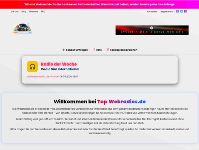Top-Webradios.de – Dein Webradio Verzeichnis für Musik Thumb