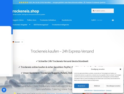 Trockeneis online kaufen Thumb