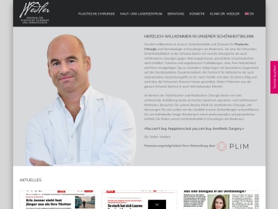 sthetische und Plastische Chirurgie in Kreuzlingen | Dr. med. Volker Wedler Thumb