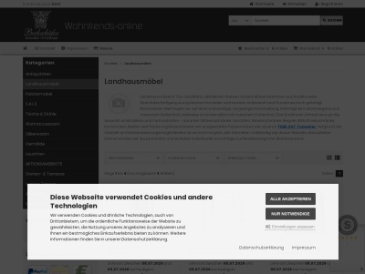 Landhausmöbel im Möbelhaus und im Onlineshop Thumb