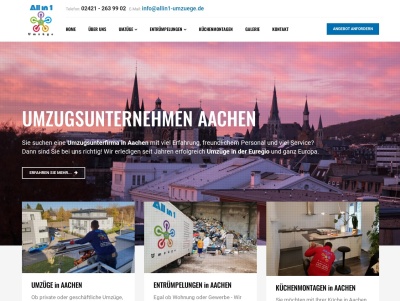 Umzugsunternehmen Aachen - Umzüge in Aachen und Euregio Thumb