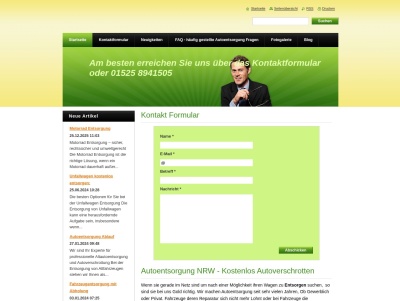 Autoentsorgung und Wohnwagen Entsorgung  Thumb