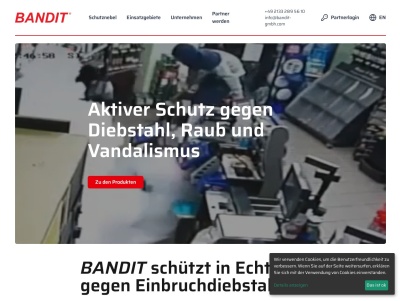 Einsatzgebiete der BANDIT Vernebelungsgeräte Thumb