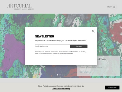 Auktionen, Galerie, Kunstgalerie und Kunstvermittlung von Gemälden Thumb