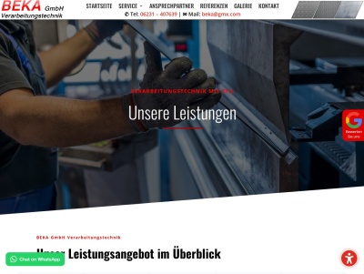 Service - BEKA Verarbeitungstechnik Thumb