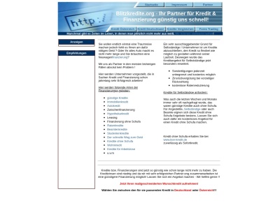 Online Kredite - Blitzkredite.org Thumb