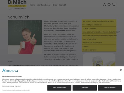 dDrei Milch mit dem Sonnenvitamin D3 als Schulmilch Thumb