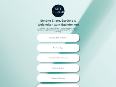 Tiefgründige Zitate zum Nachdenken Thumb