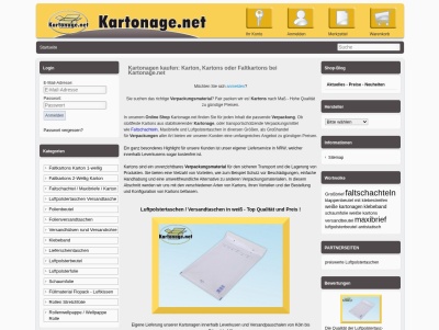 Kartons, Kartonagen und Verpackung von Kartonage.net Thumb