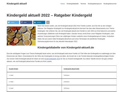 Kindergeld aktuell 2022  Ratgeber Kindergeld Thumb