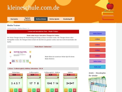 Mathe Trainer - Kleine Schule Thumb