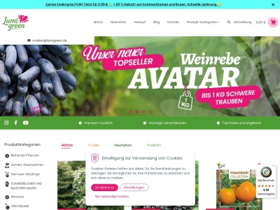 Ihr Lieblings-Online-Pflanzenladen | Lumigreen.de Thumb