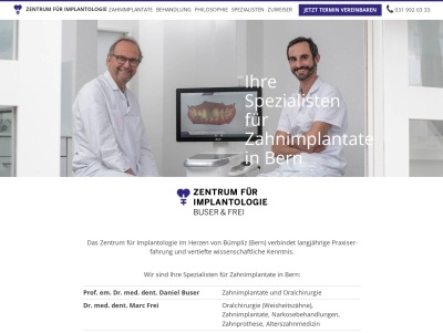 Zahnimplantat - Zentrum für Implantologie Bern Thumb