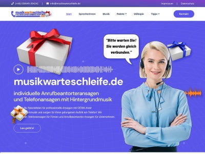 Professionelle Ansagen für Telefon und Anrufbeantworter Thumb