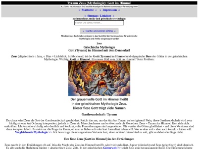 Der olympische Tyrann heit Zeus Thumb