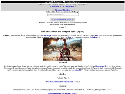 Areus II, König von Sparta (Agiade) Thumb