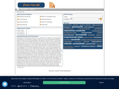 Online RSS Verzeichnis mit News von richtig schönen Webseiten Thumb