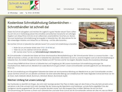 Schrottabholung Gelsenkirchen | Kostenlos | Zum Wunschtermin Thumb