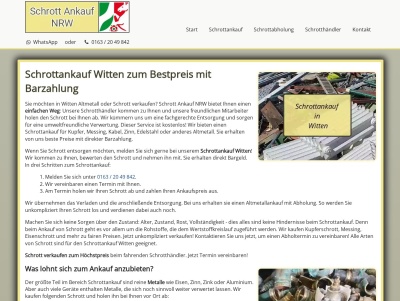 Schrottankauf Witten | Altmetallankauf | Abholung inklusive Thumb