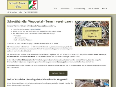 Schrotthändler Wuppertal | Schrottentsorgung mit Service Thumb