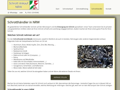 Schrotthändler in NRW | Fachgerechte Schrott Entsorgung Thumb
