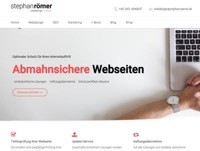 Abmahnsichere Website - Sicherheit mit Haftungsübernahme Thumb