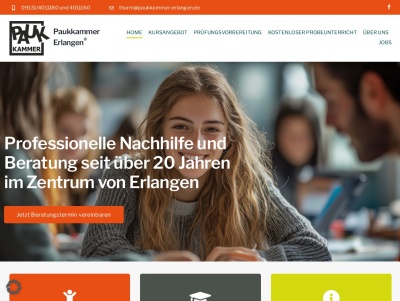 Die Paukkammer - Nachhilfe in Erlangen Thumb