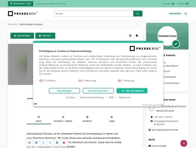Schrottankauf Exclusiv, Herne - Pressemitteilungen Thumb