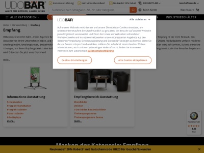 Empfangsbereich gestalten | Online bei UDOBR Thumb