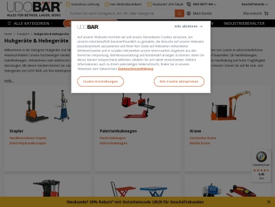 Hubgeräte kaufen | Versandkostenfrei bei UDOBR! Thumb