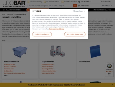 Transportbehälter kaufen | Versandkostenfrei bei UDOBR! Thumb