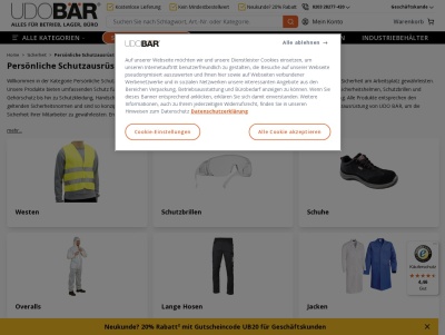 Persönliche Schutzausrüstung (PSA) kaufen | Bei UDOBR Thumb