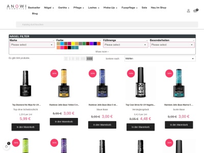 UV-Nagellack Farben Thumb