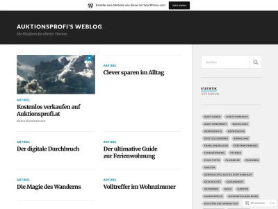 Auktionsprofi's Weblog  Die Plattform für Schnäppchenjäger! Thumb
