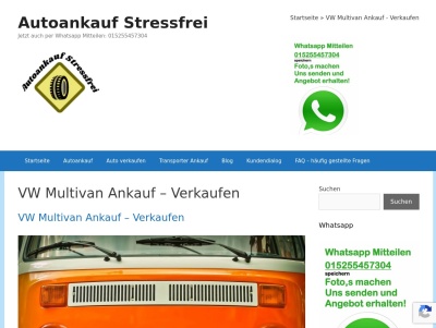 VW Multivan Ankauf - Verkaufen Archive - Autoankauf Stressfrei Thumb