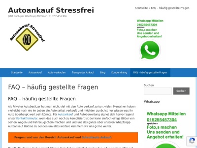 FAQ - häufig gestellte Fragen - Sofort Autoankauf Service für den Export Thumb