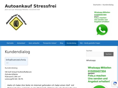 Kundendialog - Kundenfragen im Bereich Autoankauf Thumb