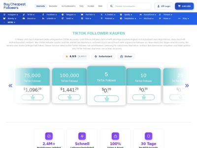 tiktok follower kaufen günstig Thumb