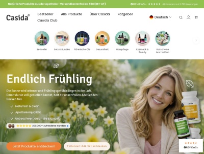 Casida®  Natürliche Gesundheitsprodukte in Apothekenqualität Thumb