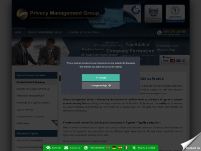Cyprus Company Formation, legal and taxation support Thumb