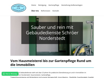 Gebäudedienst für Reinigung Gartenpflege, Gestaltung von Außenanlagen in Norderstedt Thumb