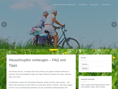 Heuschnupfen vorbeugen - FAQ und Tipps - Heuschnupfen vorbeugen Thumb