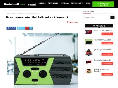 Was muss ein Notfallradio können?  Ratgeber 2022 Thumb
