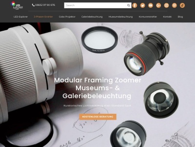 LED 3-Phasen Strahler für Schienensystem | led-explorer.de Thumb
