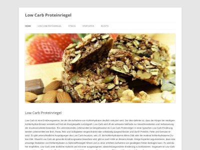 Low Carb Proteinriegel - Snack- und Sportnahrungsprodukt Thumb