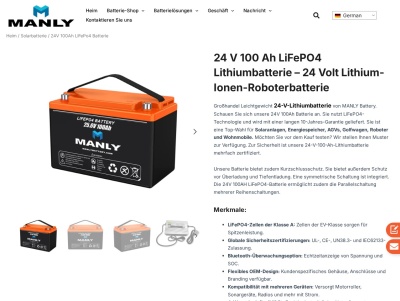 24v 100Ah LiFePO4 - 24v 100ah LiFePO4 Akku Thumb