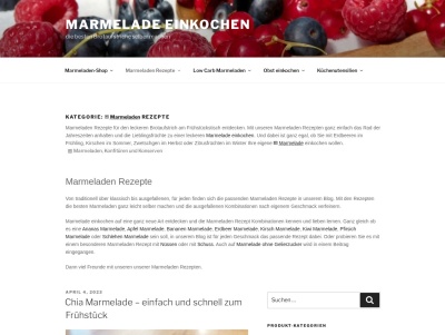 Marmeladen Rezepte - Ausgefallene Marmelade einkochen Thumb