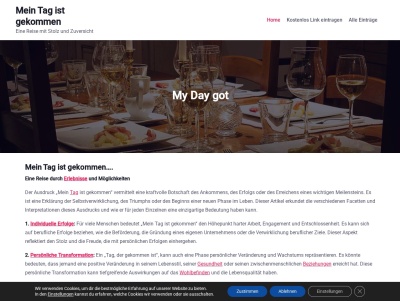 Mein Tag ist gekommen Thumb