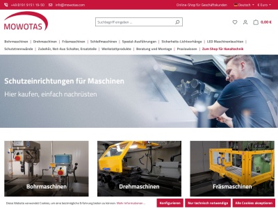 Schutzeinrichtungen für Maschinen Thumb